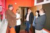 Thomas Reiff, Peter Zajontz, Eva Blessing und Dr. Hansjürgen Gölz zusammen mit Jorge Gonzales. FOTO: SPD